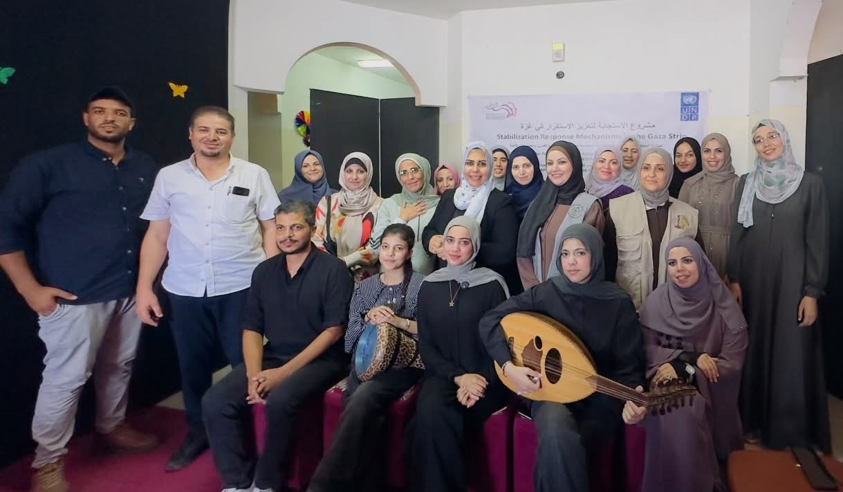 Bozour Theatre has launched the “Mujawarah for People” initiative in Gaza.