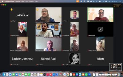 Mujawarah Holds Reflection and Needs Exploration Workshop with Sharek Youth Forum Facilitators in the West Bank